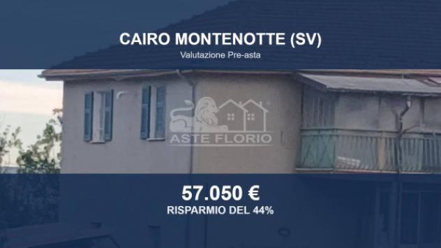 Immobile in asta di 157 m² con più di 5 locali e box auto in vendita a Cairo Montenotte