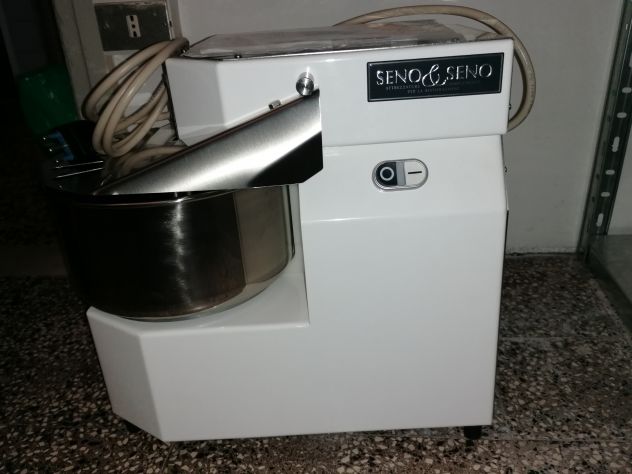 Impastatrice a spirale testa fissa monofase 220V 1 velocita' - Foto 5