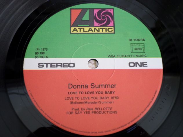 DONNA SUMMER - Love To Love You Baby - Special Edition DJ - LP / 33 giri 1979 - Foto 3