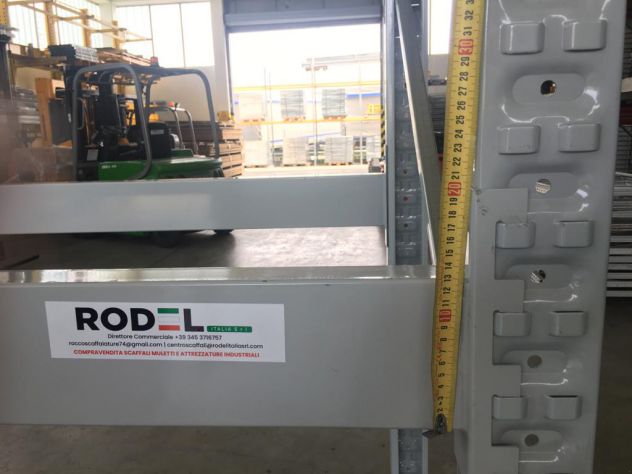 Scaffali portapallet metallici - Foto 4