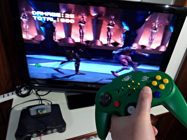 Joypad Nintendo 64 (Turbo,Auto fire,Slow Motion) Verde - Foto 3