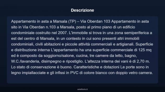 Immobile in asta di 125 m² con più di 5 locali in vendita a Marsala - Foto 4