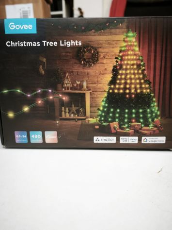 Govee Christmas Tree Lights H6800 480 LED RGBIC Smart - Albero di Natale - Foto 2