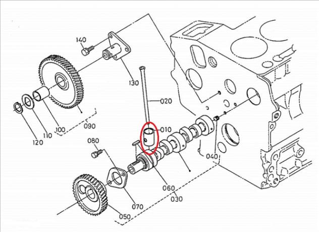 K168511555 PUNTERIA MOTORE KUBOTA Z402 Z482 Z602 AIXAM - Foto 2