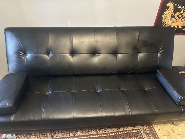 DIVANO LETTO ECOPELLE - Foto 4