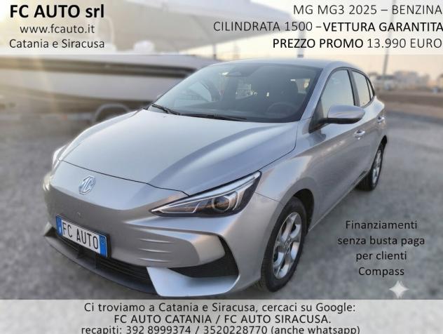 Mg MG3 1.5 Comfort 2025 - PARI AL NUOVO