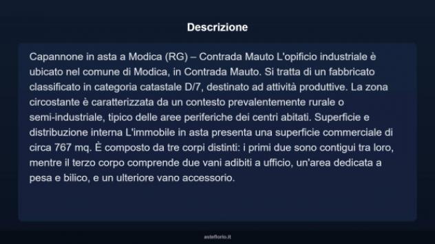 Immobile in asta di 767 m² in vendita a Modica - Foto 3