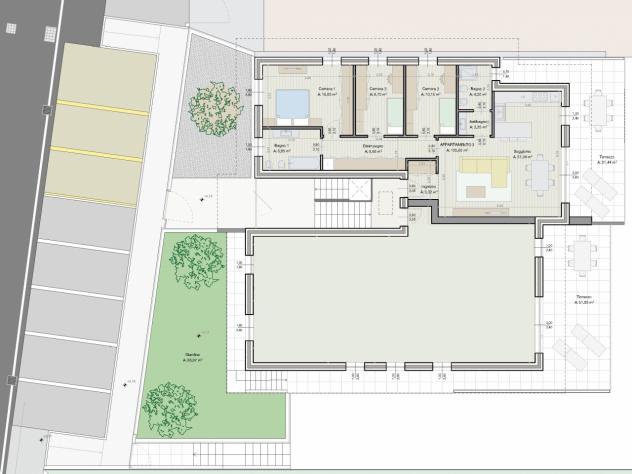 CALUSCO D'ADDA - NUOVO 4 LOCALI CON TERRAZZO E DOPPI SERVIZI: In prossimità a tutti i servizi necessari, proponiamo nuovo e splendido appartamento di - Foto 14