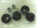 4AP012 KIT SILENT BLOC AMMORTIZZATORE ANT AIXAM CITY GTO COUPE CROSSLINE MINAUTO