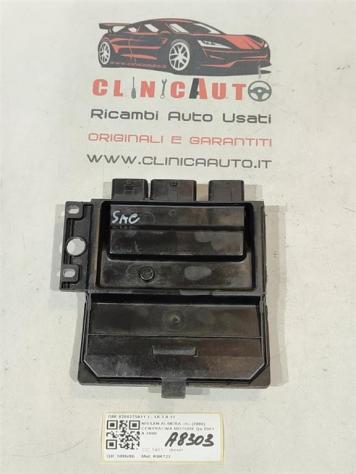CENTRALINA MOTORE NISSAN Almera 1° Serie 8200275911 K9K722 diesel 1461 (9500) - Foto 3