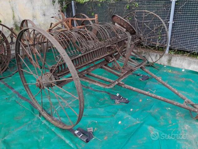 Rastrella Antica Per Il Fieno - Foto 2