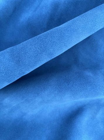 Pellame scamosciato Azzurro – Sp. 0.8 - Foto 8
