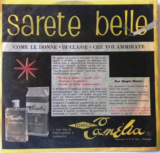 4 Flexi-disc -Inserti aIla Rivista Il Musichiere con pubblicità diverse-1959 - Foto 9