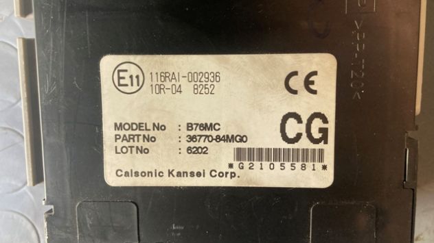 Body computer Suzuki Celerio 1.0 del 2016 (36770-84MG0) - Foto 4