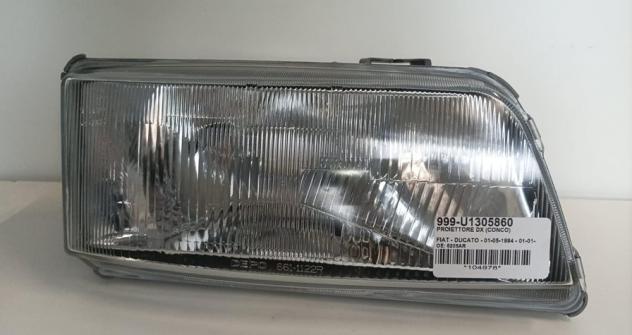 PROIETTORE DX (CONCO) 999-U1305860 Parti elettriche Fanaleria Proiettori Proiettore ant. FIAT - DUCATO - 01-05-1994 - 01-01-2002