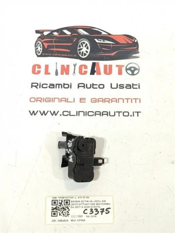 MOTORINO APERTURA SPORTELLO CARBURANTE SKODA Octavia S.Wagon 5° Serie (5E5) 7P0810773D CPWA (1620)