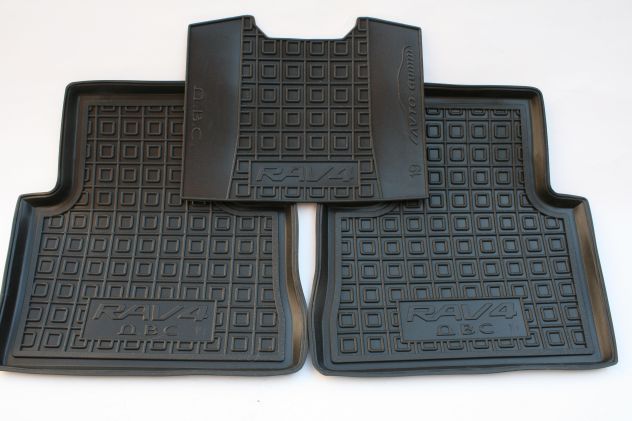 Set tappetini di gomma su misura per Toyota RAV4 (2019+) Hybrid - Foto 11