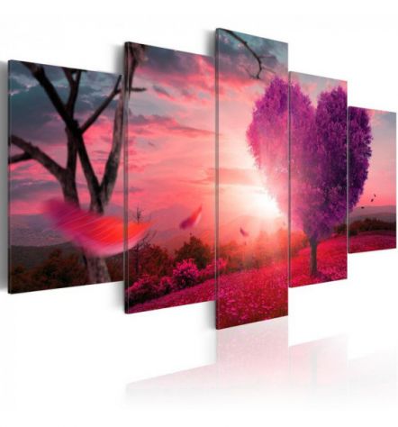 Quadro Per Innamorati 100x50 E 200x100 - Rosso - ARREDALACASA
