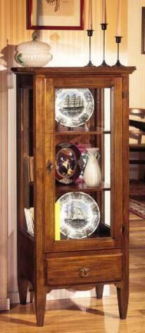 Vetrinetta Stile Classico cod 025 in Legno Massello Nuova Affare