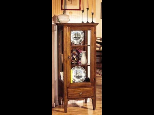 Vetrinetta Stile Classico cod 025 in Legno Massello Nuova Affare