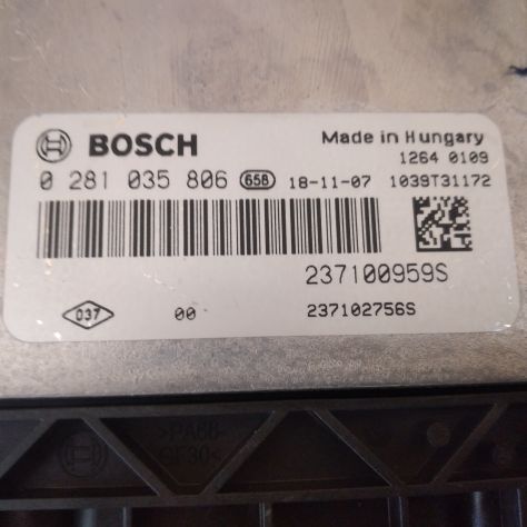 Centralina Motore Bosch Renault Clio 4^ 1.5 DCI 0281035806 237100959S 237102756S - Foto 4