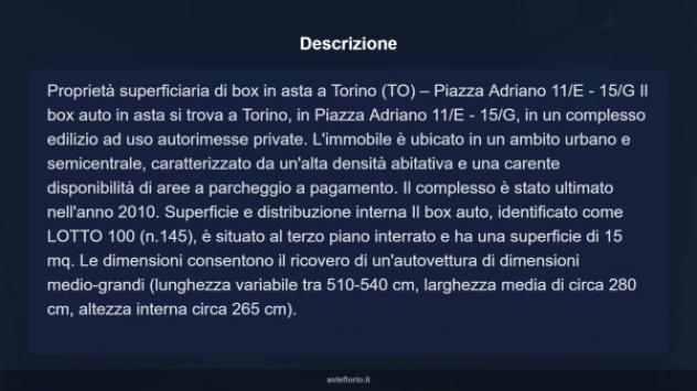 Immobile in asta di 15 m² in vendita a Torino - Foto 4