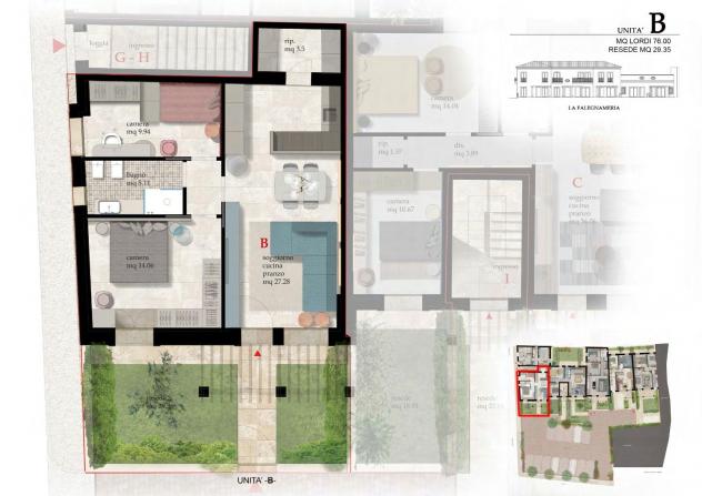 Appartamento in vendita a Cascina 70 mq  Rif: 1217348