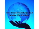 Cerchi un traduttore o interprete a Roma? Chiama il 320.8348604