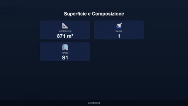 Immobile in asta di 871 m² in vendita a Cagliari - Foto 3