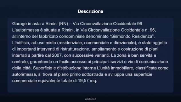 Immobile in asta di 19 m² in vendita a Rimini - Foto 3