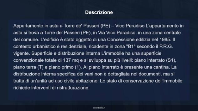 Immobile in asta di 137 m² in vendita a Torre de' Passeri - Foto 14