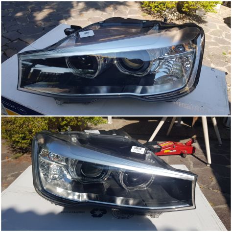 FARI FANALI PROIETTORI SX DX XENON ORIGINALI - BMW X3 F25 14-17 -- X4 F26 14-18