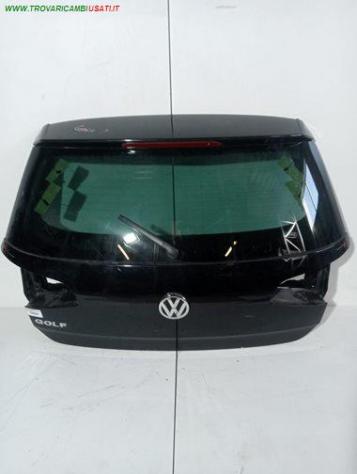 PORTELLO POST. NERO MET CON MOT (ANGOLI LEGGERMENTE AMMAC ANGOLI) 999-U1309747 Carrozzeria  Lamierati esterni  Portello  Portello post. VOLKSWAGEN - G