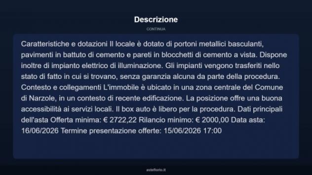 Immobile in asta di 22 m² in vendita a Narzole - Foto 10