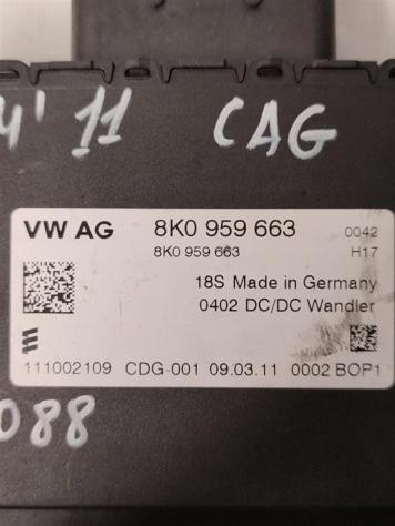 CENTRALINA START E STOP AUDI A4 Avant (8K5) 8K0959663 diesel 1968 (0815) - Foto 2