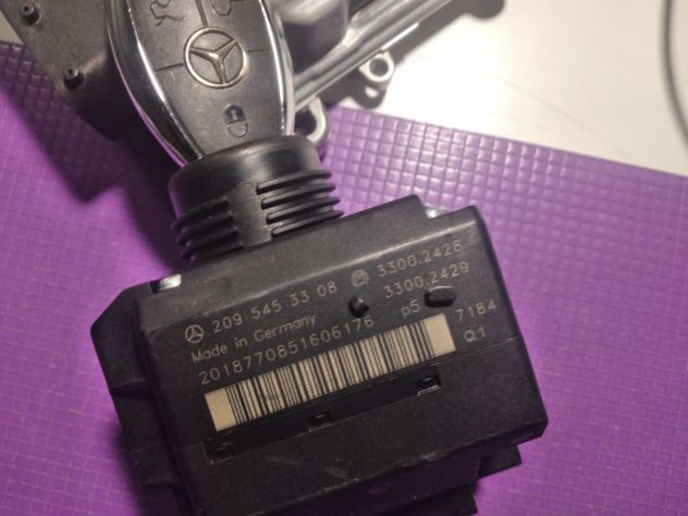 KIT ACCENSIONE 0281013724 EDC16CP31 Centralina motore Mercedes Classe E W211 3.2 - Foto 2