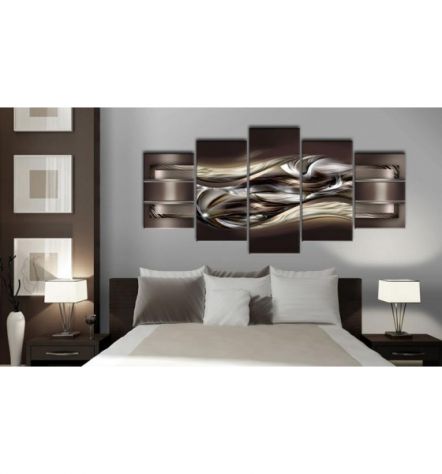 Quadro Moderno Dorato Cm.100x50 E 200x100 ARREDALACASA - Foto 2