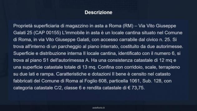 Immobile in asta di 12 m² in vendita a Roma - Foto 10