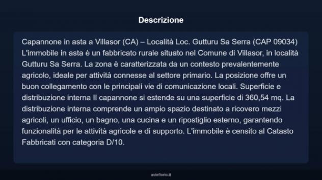 Immobile in asta di 360 m² in vendita a Villasor - Foto 6