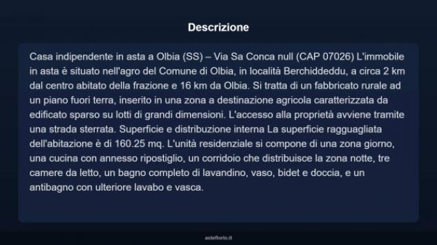 Immobile in asta di 160 m² con più di 5 locali in vendita a Olbia - Foto 4