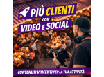 🎥 Content Creator & Social Media Manager – Ti porto clienti veri