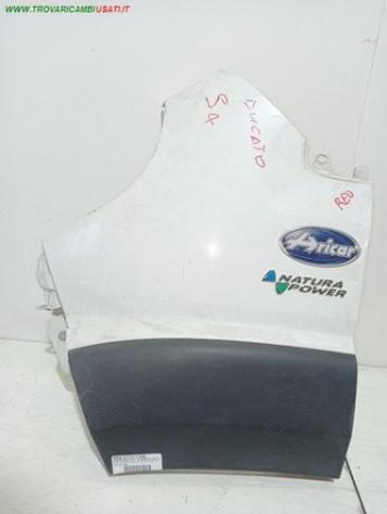 PARAFANGO ANT. SX BIANCO CON MOD. PLASTICA 999-U1311142 Carrozzeria  Lamierati esterni  Fiancate  Parafango ant. FIAT - DUCATO Lastrato / Cabinato 2p