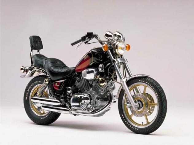 YAMAHA VIRAGO XV 1100 TELIO TELAIETTO SUPPORTO PARAFANGO PORTATARGA 1989 1990 - Foto 8
