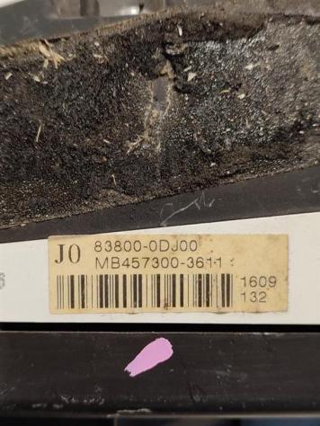 QUADRO STRUMENTI TOYOTA Yaris Serie 83800-0DJ00 MB457300-3611 1KP (0508) - Foto 4