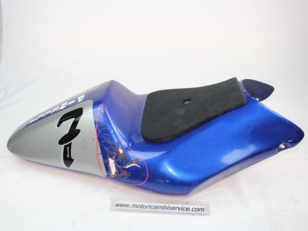 CARENA POSTERIORE YAMAHA YZFR6 RJ03 (2003-2004) 5SLY217100P0 REAR FAIRING IN VETRORESINA STRISCIATA - Foto 6