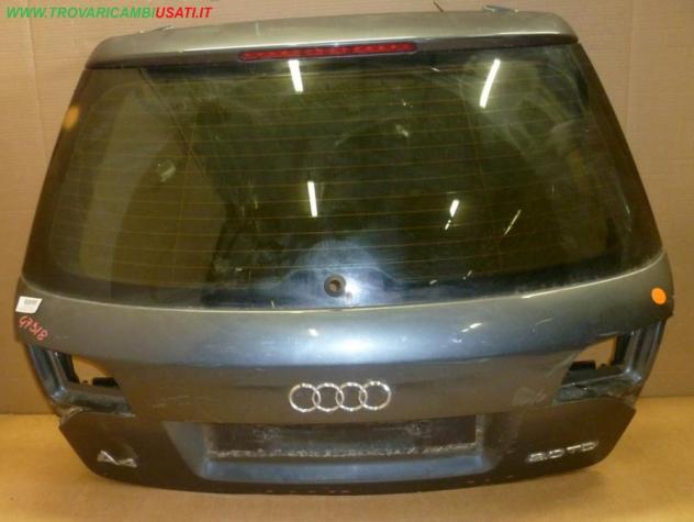 PORTELLO GRIGIO MEDIO MET. (No maniglia) (P.ga S.tt.) VETRO SCURO  Carrozzeria  Lamierati esterni  Portello  Portello post. AUDI - A4 - 01-11-2004 - 0