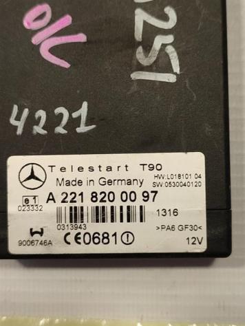 CENTRALINA ECU MERCEDES Classe R W251 A2218200097 642950 diesel 2987 (05) - Foto 2