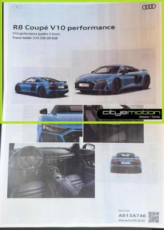 AUDI R8 Coupé V10 QUATTRO S tronic performance **CARBONCER rif. 24074277 - Foto 10