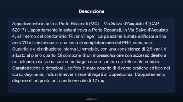 Immobile in asta di 2 m² in vendita a Porto Recanati - Foto 3