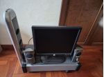 Monitor Pc Dell 17 "+Carrello porta computer